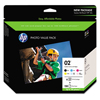 Hewlett Packard HP 02 Series Photo Paper Value Pack HEW Q7964AN
