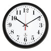 Chicago Lighthouse Black Quartz CONTRACT Clock