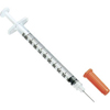 BD Ultra-Fine Insulin Syringe with Half-Unit Scale 31G x 6 mm, 3/10mL, 100/BX IND58324910-BX