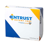 Entrust 1 Piece CTF, 3/4" - 2-1/2", Transparent, Standard Wear, 12", Drainable with Fortaguard, 10/BX