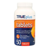 Trividia TRUEplus Glucose Tablets 50 count, Orange, 600/CS IND67P1H01RN50-CS