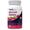 Trividia TRUEplus Glucose Tablets 50 count, Raspberry, 50/BX IND67P1H01RS50-BX
