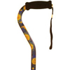 Offset Handle Cane, Celestial, 1/EA