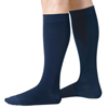 Cotton Comfort Calf, 20-30, Medium, Long, Closed, Navy, 1/EA