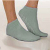 Caresteps Single-Tread Slipper Socks, Adult 2X-Large, Moss Green, 48/BX