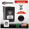 Innovera Innovera Remanufactured C8727AN (27) Ink, 220 Page-Yield, Black IVR 2027A