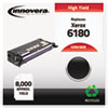 Innovera Innovera Remanufactured 113R00726 (Phaser 6180) Toner, 8000 Yield, Black IVR 6180B