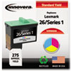 Innovera Innovera Remanufactured 10N0026 (#26) Ink, 275 Yield, Tri-Color IVR N0026