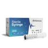 75ml Syringe with Luer Lock (NO Needle), Measurement Dispensing, Sterile, Individually Wrapped, 25/PK
