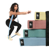 WeCare Fitness Full-Body Workout Resistance Bands, 4 Levels of Resistance, 4/Pack, Mesh Carrying Bag Included JEGWFN100001