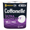 Cottonelle® Ultra ComfortCare Toilet Paper, Soft Bath Tissue