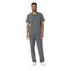 EverWear Mens Scrub Polo, Charcoal, 1/EA
