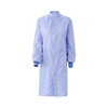 Medline Fluid-Resistant Unisex Antistatic Lab Coat MED6621BLCS