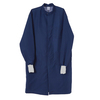 Medline Fluid-Resistant Unisex Barrier Lab Coat, Navy, Size XL MED6623BNWXL