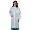 Medline Fluid-Resistant Unisex Barrier Lab Coat MED6623BQWM