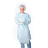 Medline Polyethylene Thumb Loop Style Isolation Gowns, Blue, X-Large, 75 EA/CS MEDCRI5001