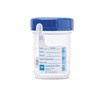 Click-N-Close Pneumatic Specimen Container with Temperature Strip