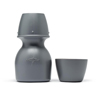 Medline Carafe with Cup Cover, Graphite MEDDYND80403