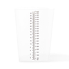 Medline Polypropylene Intake / Output Containers with Black Graduations MEDDYND80419