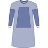 Sterile Fabric-Reinforced Aurora Surgical Gowns, Set-In Sleeve, 30 EA/CS
