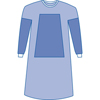 Sterile Fabric-Reinforced Aurora Surgical Gowns, Set-In Sleeve, 1/EA