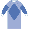 Sterile Non-Reinforced Aurora Gowns with Raglan Sleeves, 1/EA