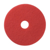 Medline Low-Speed Buffing Floor Pad, Red, 20