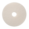 Medline Ultra-High-Speed Polishing Floor Pad, White, 20