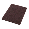 Maroon Eco-Prep Floor Pad, 14" x 20", 10 EA/CS