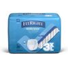 Medline FitRight Heavy Absorbency Protective Underwear, Size 3XL, 75