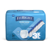 Medline FitRight Heavy Absorbency Protective Underwear, Size 3XL, 75