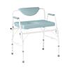 Medline Steel Bariatric Drop Arm Commode MEDG1-400BDX1