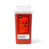 Medline Phlebotomy Sharps Containers, Red, 1.000 QT, 100 EA/CS MEDMDS705110