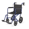 Medline Basic Aluminum Transport Chair MEDMDS808210ABE