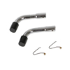 Medline Wheelchair Rear Anti-Tip Devices, 2 EA/PR MEDMDS85189