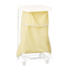 Medline Blockade Hamper Bag with Flip Top and Elastic Closure, Yellow, 18