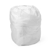 Nylon Hamper Bag with Flip Top and Elastic Closure, 25", White, 2 Dozen, 12 EA/DZ