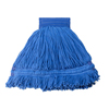 Medline Microfiber String Wet Mop, Blue, 14 oz., 6 EA/CS MEDMDT217794