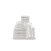 Medline Basic 100% Cotton Terry Hand Towels, White, 16