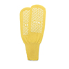 Medline Double-Tread Patient Slippers, Terry Inside, Yellow, Bariatric, 1/PR MEDMDTPS4B07FPYH