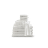 Basic 100% Cotton Terry Washcloths, White, 12" x 12"