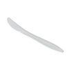 Medline White Polypropylene Medium Weight Knife, 6.5