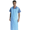 Medline Heavyweight Cysto-Style Plastic Aprons, 100 EA/CS MEDNON24280