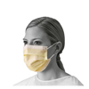 Medline Isolation Face Masks with Earloops, Yellow, 50 EA/BX MEDNON27122Z