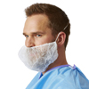 Medline Head & Beard Covers, White, One Size Fits Most, 1000 EA/CS MEDNONSH400