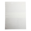 Medline Bag, Zip, White Write On Block, 12