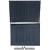 Medline Navy Upholstery Kit for 24