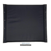 20" Black Nylon Seat Upholstery for MDS80656 Series K4 Wheelchairs