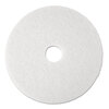 3M White Super Polish Floor Pads 4100 MMM08484