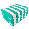 Monarch Brands Green Stripe 15lb Cabana Towel, 30